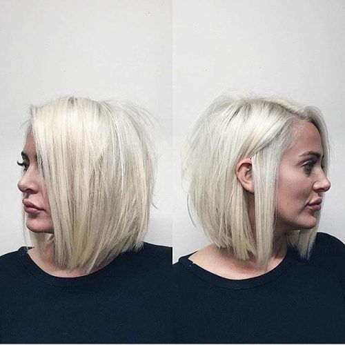 Platinum Blonde Short Hairstyles (Photo 17 of 20)
