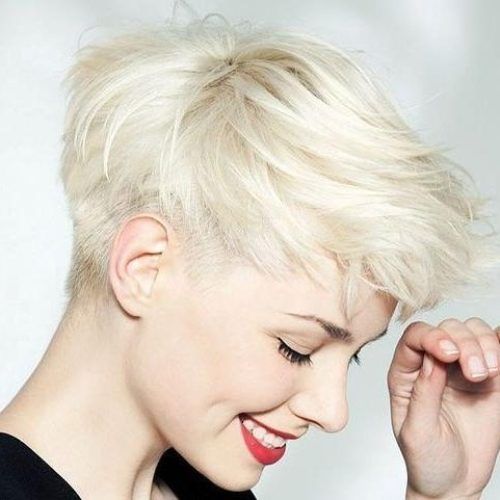 Platinum Blonde Short Hairstyles (Photo 6 of 20)