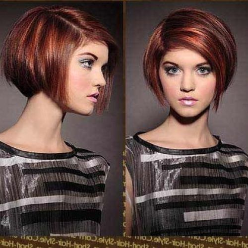 Short Hairstyles With Red Highlights (Photo 11 of 20)