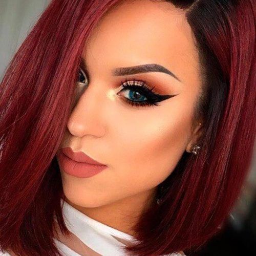 Red And Black Short Hairstyles (Photo 11 of 20)