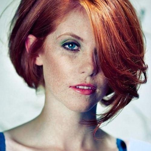 Short Hairstyles For Red Hair (Photo 1 of 20)