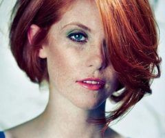 2024 Latest Short Haircuts with Red Hair