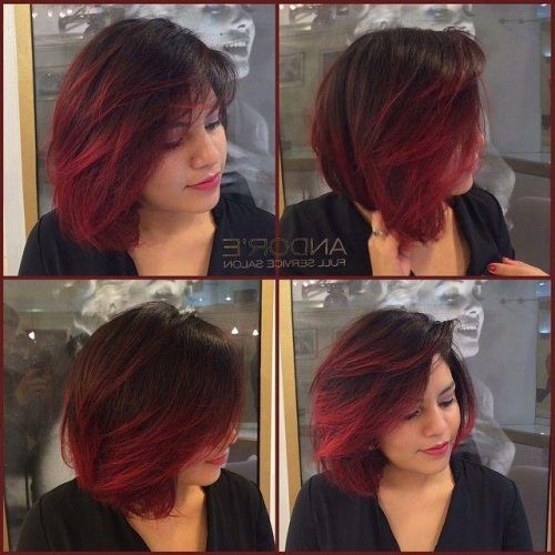 Short Haircuts With Red Color (Photo 7 of 20)