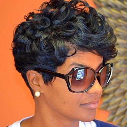 Short Haircuts Styles For Black Hair (Photo 11 of 20)