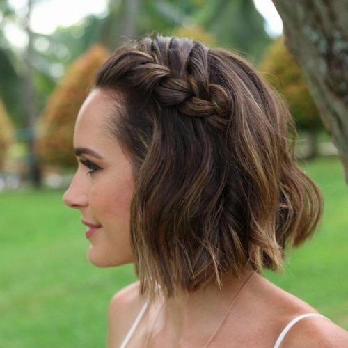 Hairstyle For Short Hair For Wedding (Photo 1 of 15)