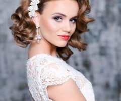 15 Collection of Hairstyles for Brides with Short Hair