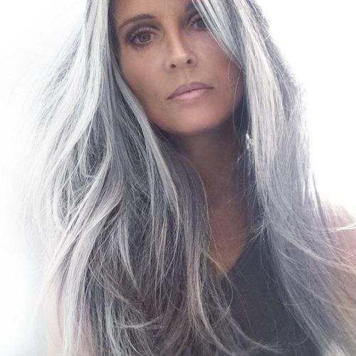 Long Hairstyles Grey Hair (Photo 10 of 15)