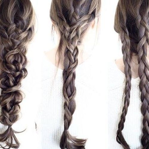 Braids Hairstyles For Long Thick Hair (Photo 7 of 15)