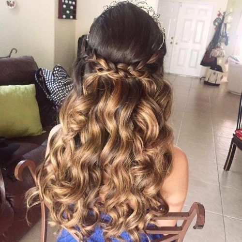 Long Hair Quinceanera Hairstyles (Photo 15 of 15)