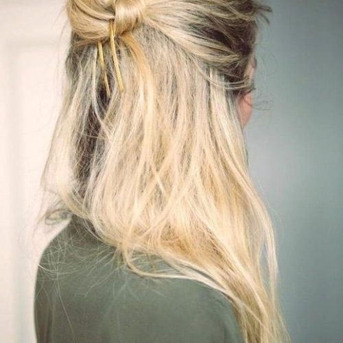 Long Hairstyles Knot (Photo 7 of 15)