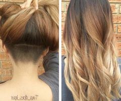 15 Best Collection of Long Hairstyles Shaved Underneath