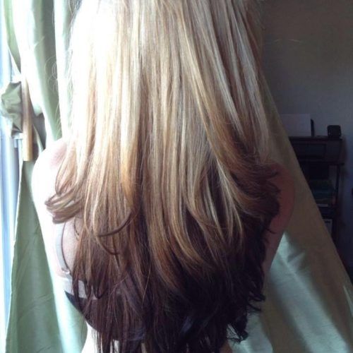 Long Hair Colors And Cuts (Photo 4 of 15)