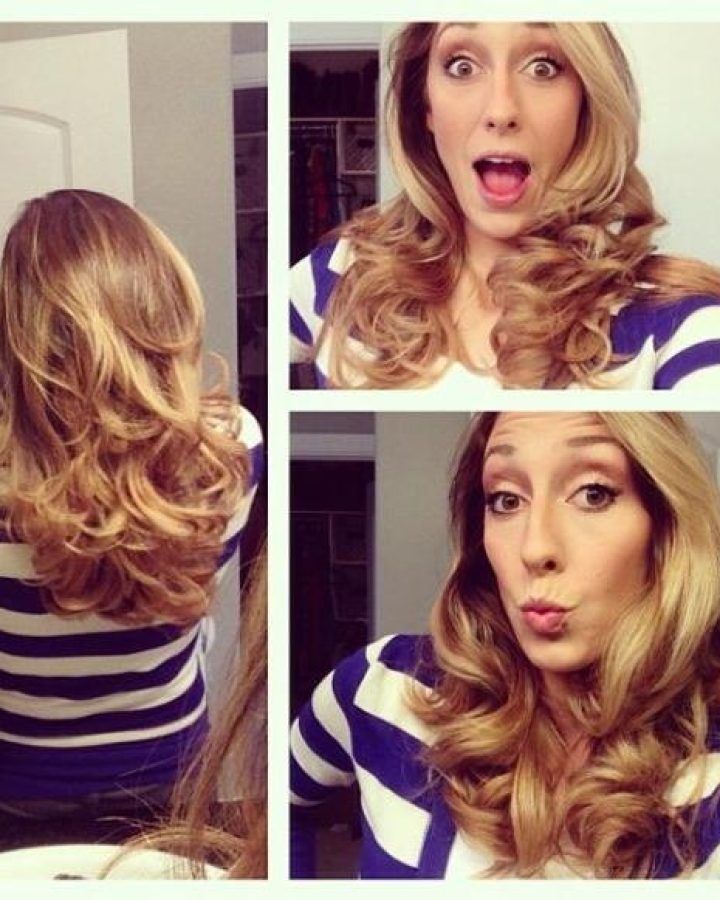 15 Photos Long Hairstyles Using Rollers
