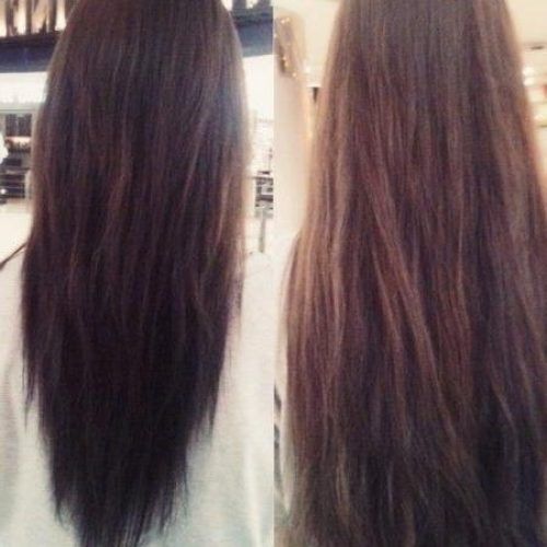 Long Hairstyles V Shape At Back (Photo 8 of 15)