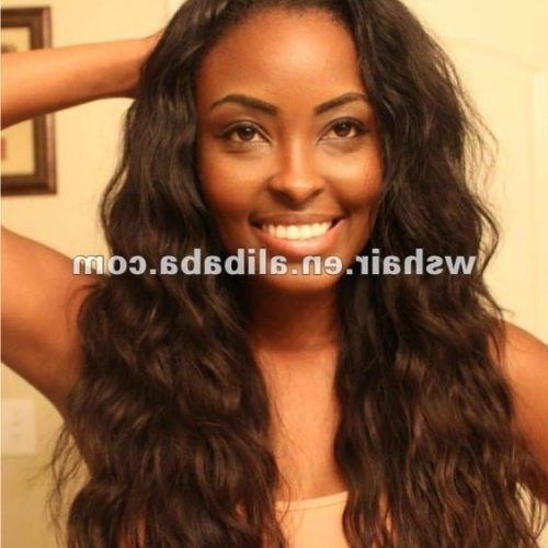 Wavy Long Weave Hairstyles (Photo 4 of 15)