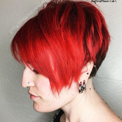 Asymmetrical Pixie Haircuts With Long Bangs (Photo 6 of 20)