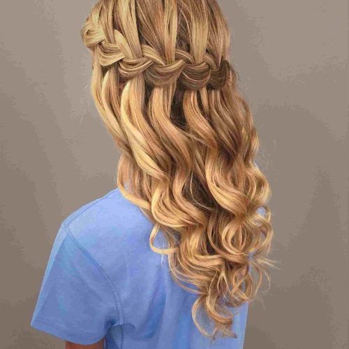 Braid And Curls Hairstyles (Photo 6 of 15)