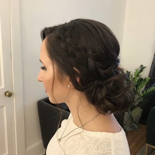 Brown Woven Updo Braid Hairstyles (Photo 20 of 20)