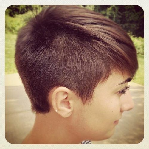 Buzzed Pixie Haircuts (Photo 15 of 20)
