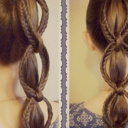 Chain Ponytail Hairstyles (Photo 2 of 20)