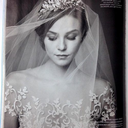 Classic Bridal Hairstyles With Veil And Tiara (Photo 12 of 20)