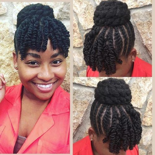 Cornrows Hairstyles With Bangs (Photo 6 of 15)