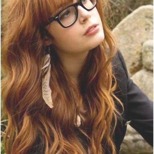 Cute Long Hairstyles With Bangs (Photo 13 of 20)