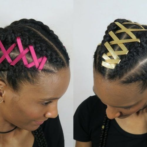 Entwining Braided Ponytail Hairstyles (Photo 10 of 20)