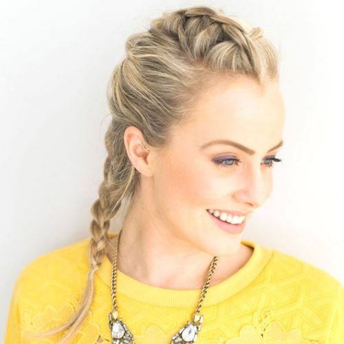 Faux Hawk Braided Hairstyles (Photo 15 of 20)