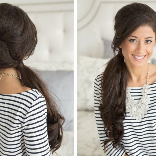 Formal Side Pony Hairstyles For Brunettes (Photo 9 of 20)