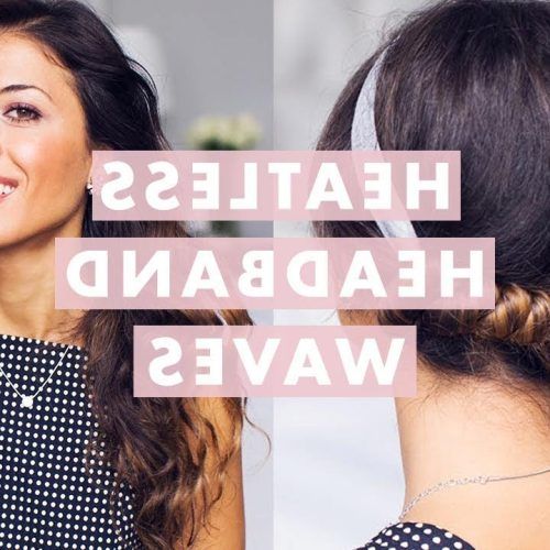 Headband Braid Hairstyles With Long Waves (Photo 20 of 20)