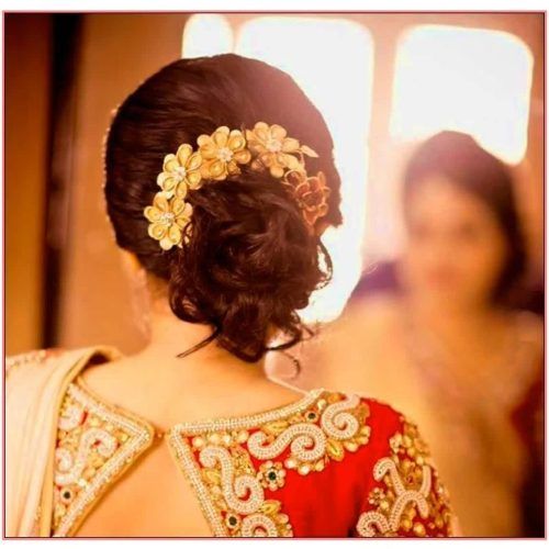 Indian Bun Wedding Hairstyles (Photo 12 of 15)
