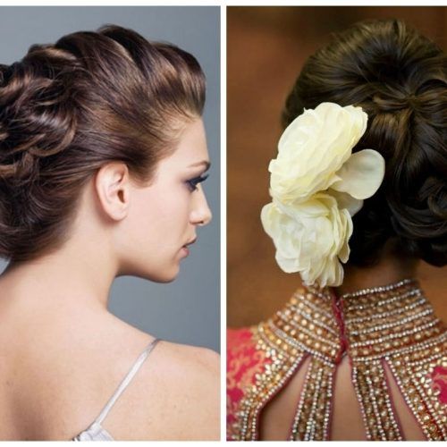 Indian Wedding Hairstyles For Shoulder Length Hair (Photo 4 of 15)