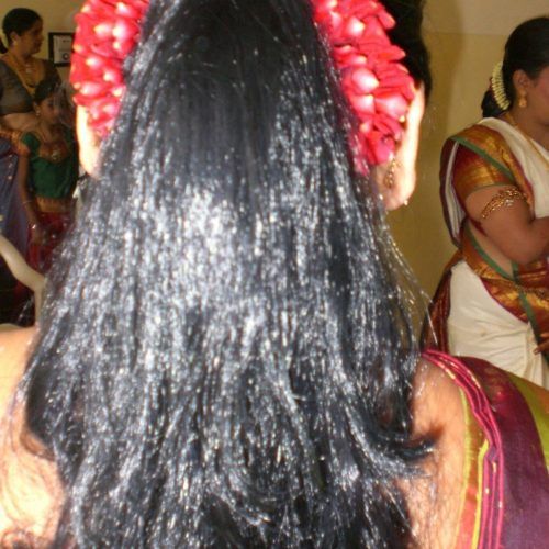 Indian Wedding Reception Hairstyles For Long Hair (Photo 10 of 15)