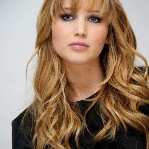 Jennifer Lawrence Long Hairstyles (Photo 7 of 20)