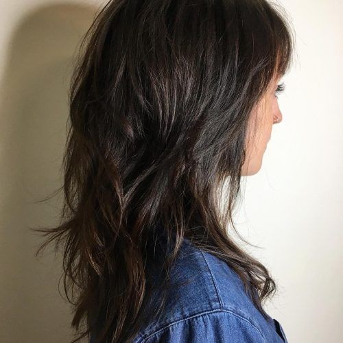 Layered And Tousled Brunette Hairstyles (Photo 1 of 20)