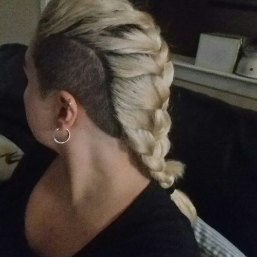 Long Hair Roll Mohawk Hairstyles (Photo 17 of 20)