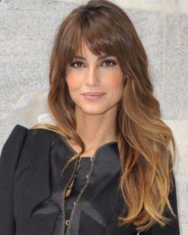 15 Ideas of Long Haircuts Round Face