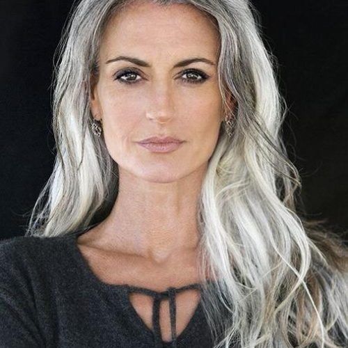 Long Hairstyles For Gray Hair (Photo 4 of 15)