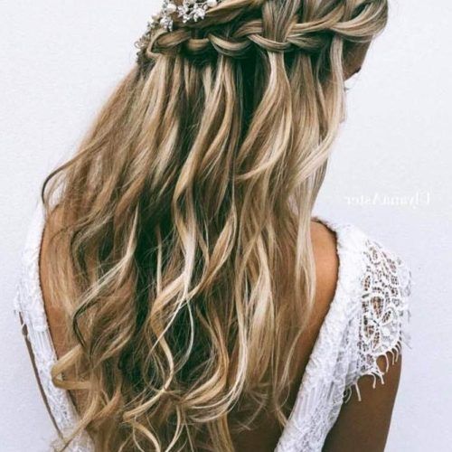 Long Hairstyles For Wedding Party (Photo 8 of 15)