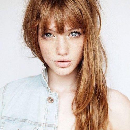Long Hairstyles With Bangs For Oval Faces (Photo 4 of 15)