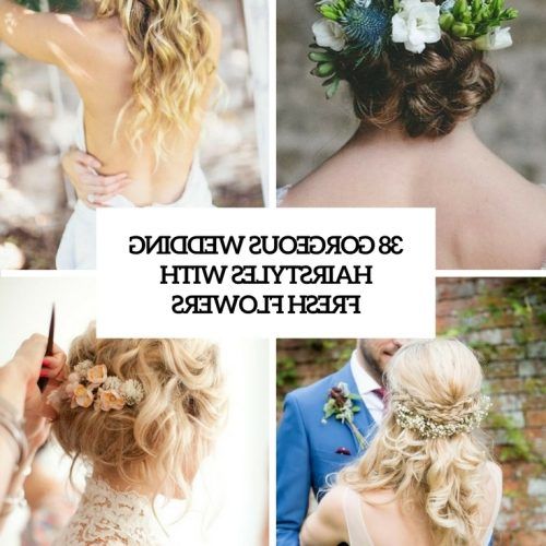 Long Wedding Hairstyles With Flowers In Hair (Photo 15 of 15)