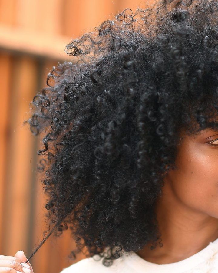 20 Ideas of Medium Haircuts for Natural African American Hair