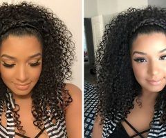 20 Collection of Naturally Curly Braided Hairstyles