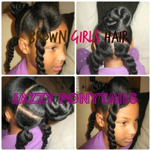 On Top Ponytail Hairstyles For African American Women (Photo 11 of 20)