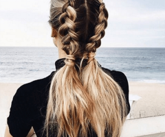 15 Best Collection of Pigtails Braided Hairstyles