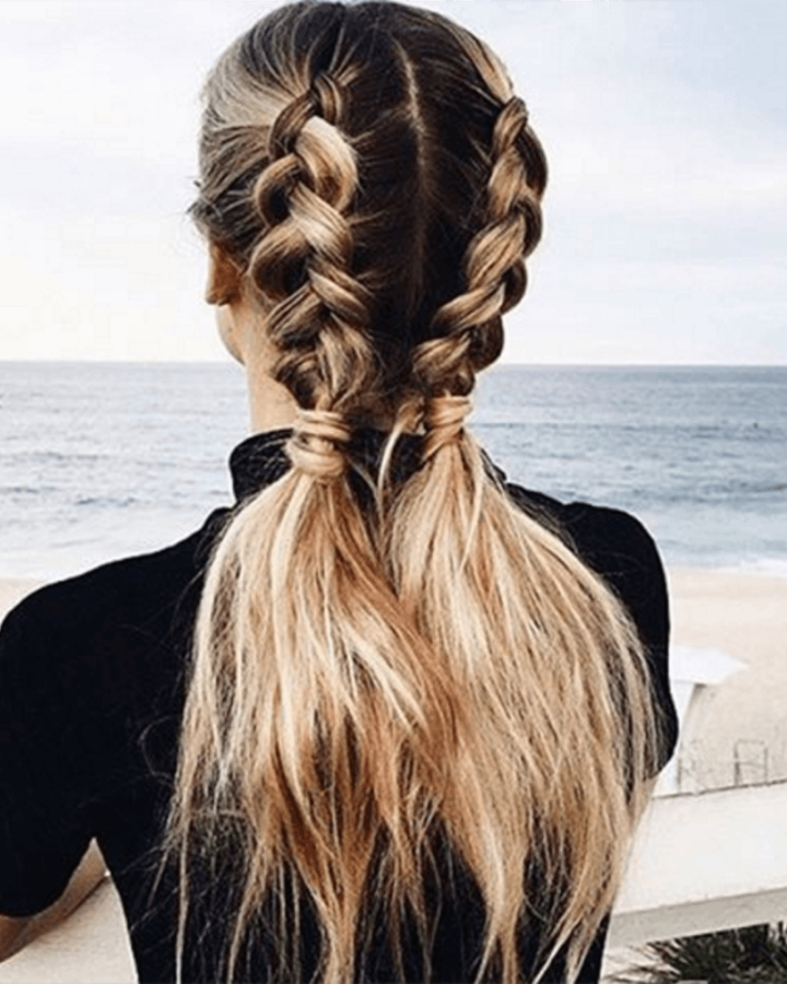 15 Best Collection of Pigtails Braided Hairstyles