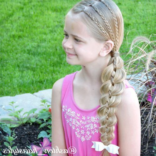 Pony Hairstyles With Accent Braids (Photo 6 of 20)