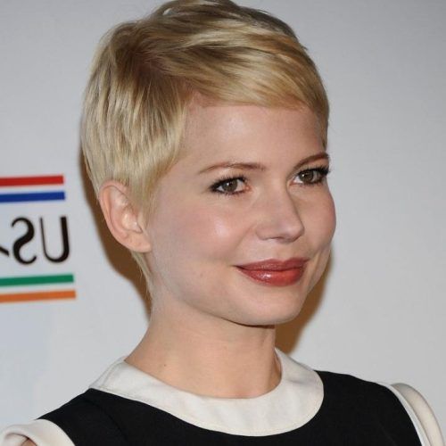 Round Face Pixie Haircuts (Photo 8 of 20)