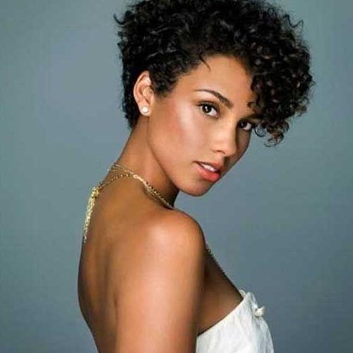 Short Black Hairstyles For Curly Hair (Photo 4 of 15)